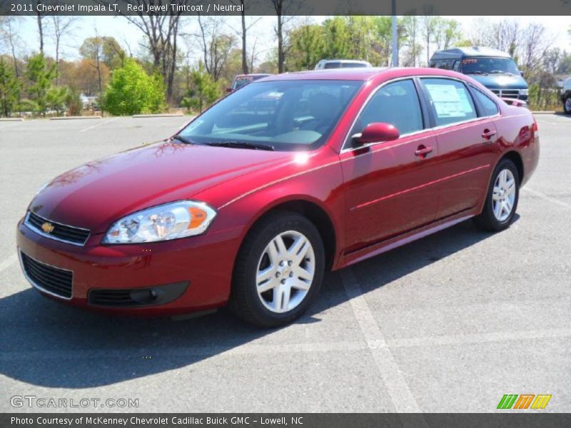 Red Jewel Tintcoat / Neutral 2011 Chevrolet Impala LT