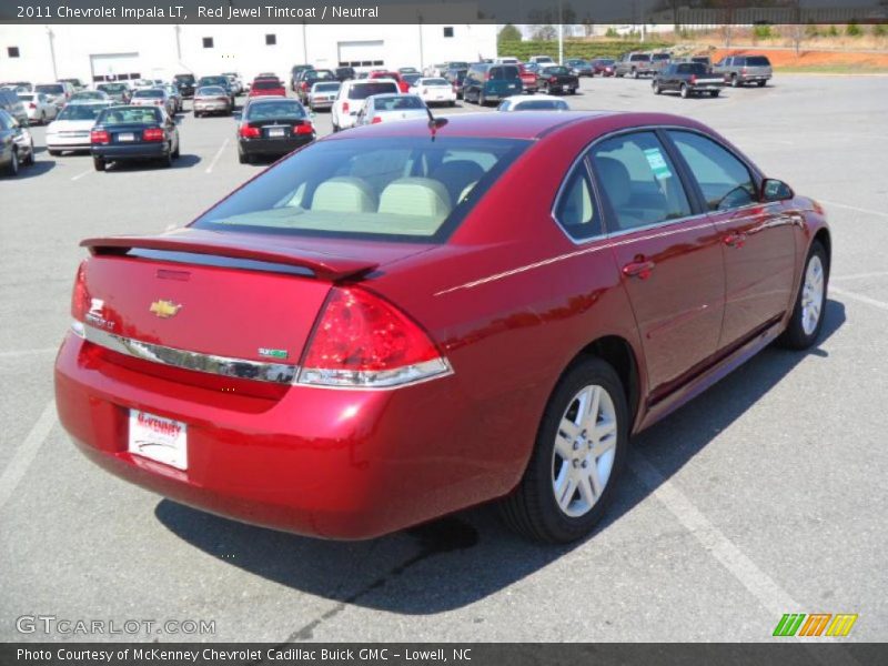 Red Jewel Tintcoat / Neutral 2011 Chevrolet Impala LT