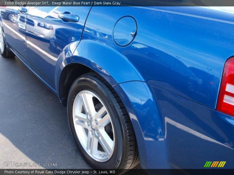Deep Water Blue Pearl / Dark Slate Gray 2009 Dodge Avenger SXT