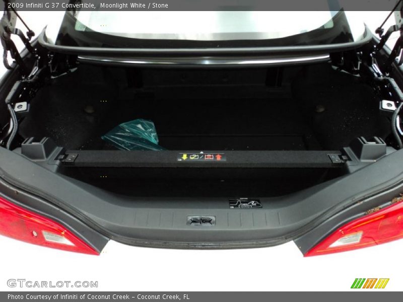 Moonlight White / Stone 2009 Infiniti G 37 Convertible