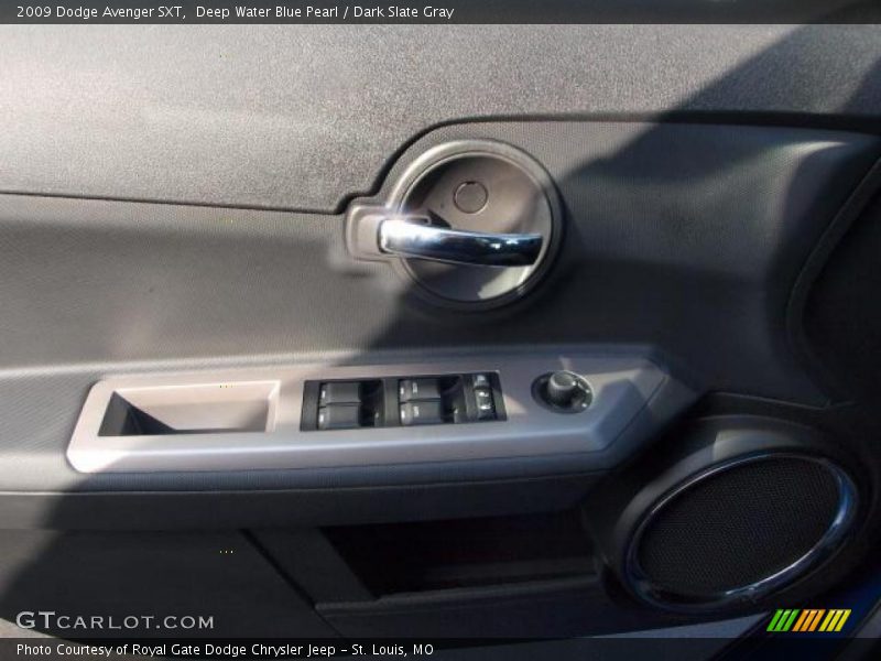 Deep Water Blue Pearl / Dark Slate Gray 2009 Dodge Avenger SXT