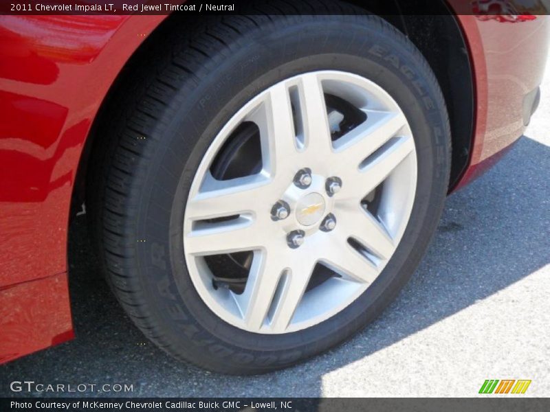 Red Jewel Tintcoat / Neutral 2011 Chevrolet Impala LT