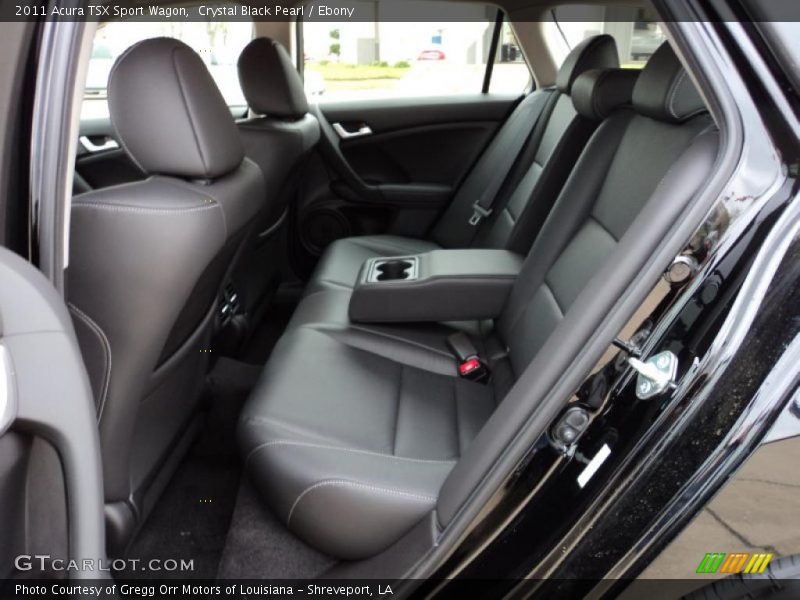  2011 TSX Sport Wagon Ebony Interior