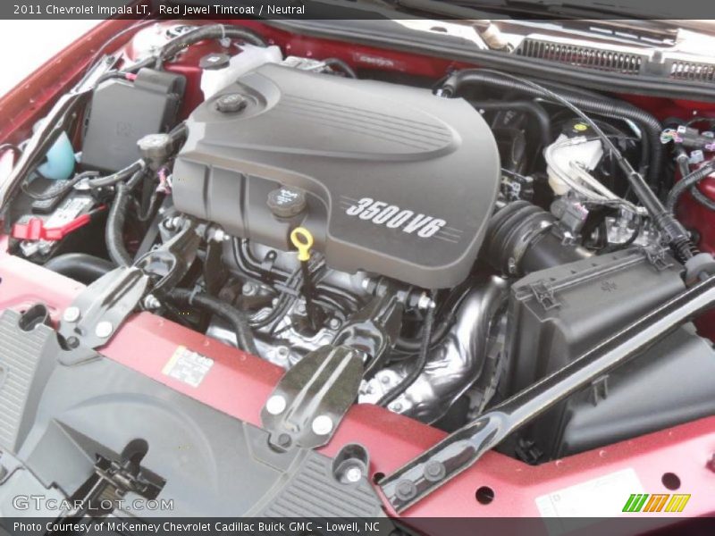 Red Jewel Tintcoat / Neutral 2011 Chevrolet Impala LT