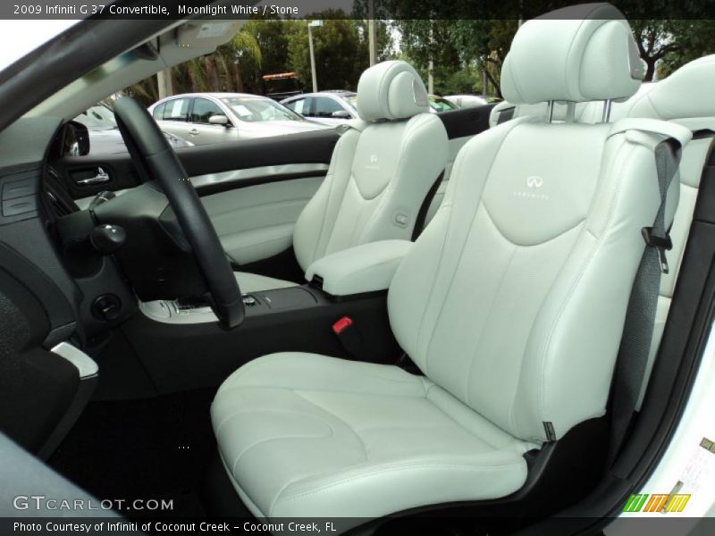  2009 G 37 Convertible Stone Interior