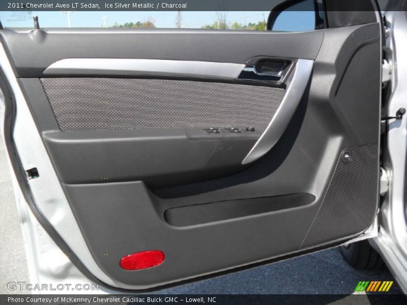 Ice Silver Metallic / Charcoal 2011 Chevrolet Aveo LT Sedan
