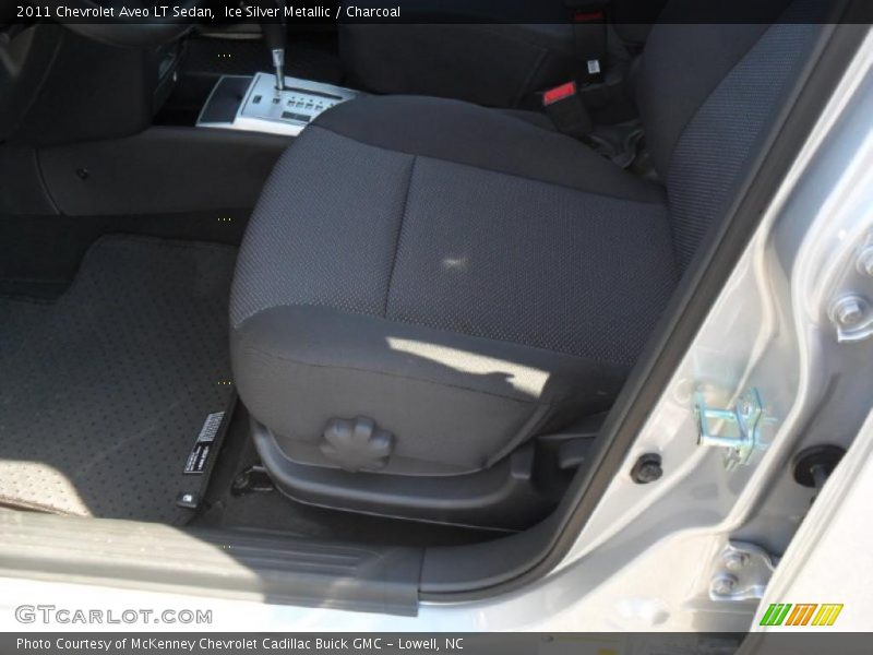 Ice Silver Metallic / Charcoal 2011 Chevrolet Aveo LT Sedan
