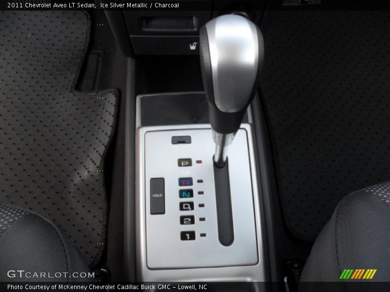 Ice Silver Metallic / Charcoal 2011 Chevrolet Aveo LT Sedan