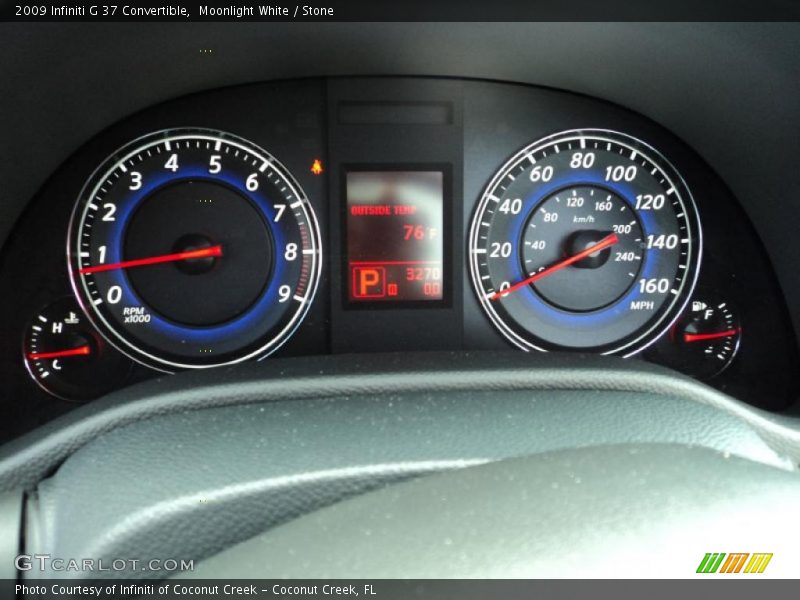  2009 G 37 Convertible 37 Convertible Gauges