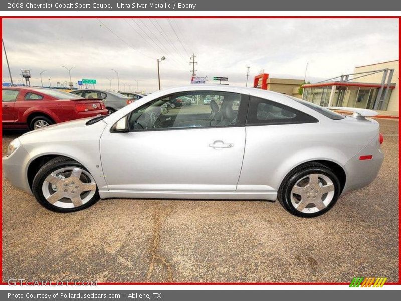 Ultra Silver Metallic / Ebony 2008 Chevrolet Cobalt Sport Coupe