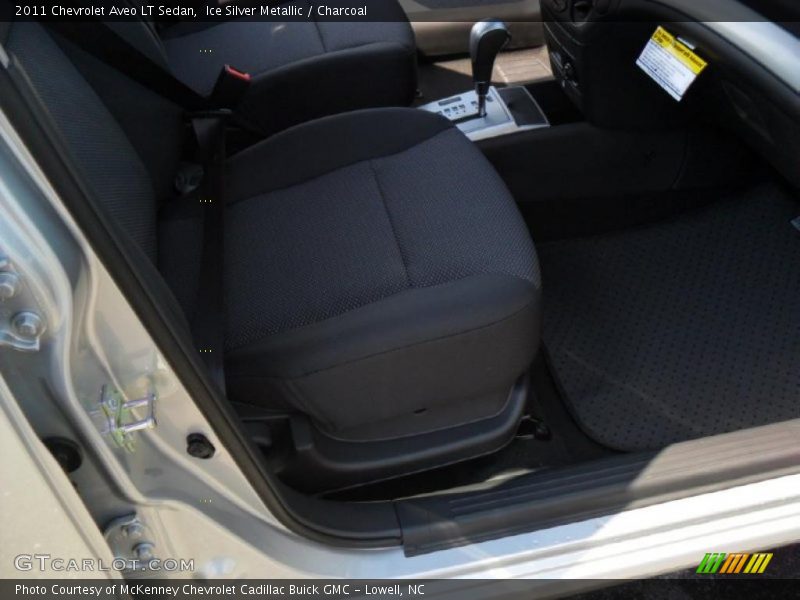Ice Silver Metallic / Charcoal 2011 Chevrolet Aveo LT Sedan