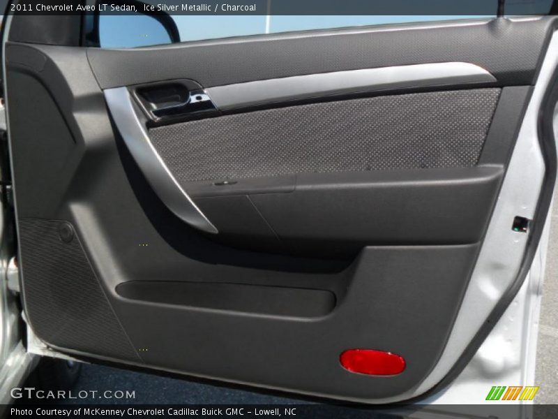 Ice Silver Metallic / Charcoal 2011 Chevrolet Aveo LT Sedan