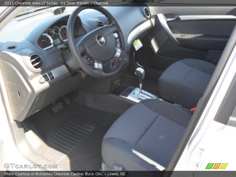 Ice Silver Metallic / Charcoal 2011 Chevrolet Aveo LT Sedan