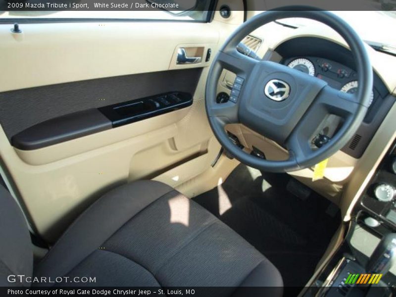  2009 Tribute i Sport Dark Chocolate Interior
