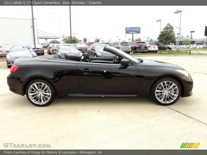  2011 G 37 S Sport Convertible Black Obsidian