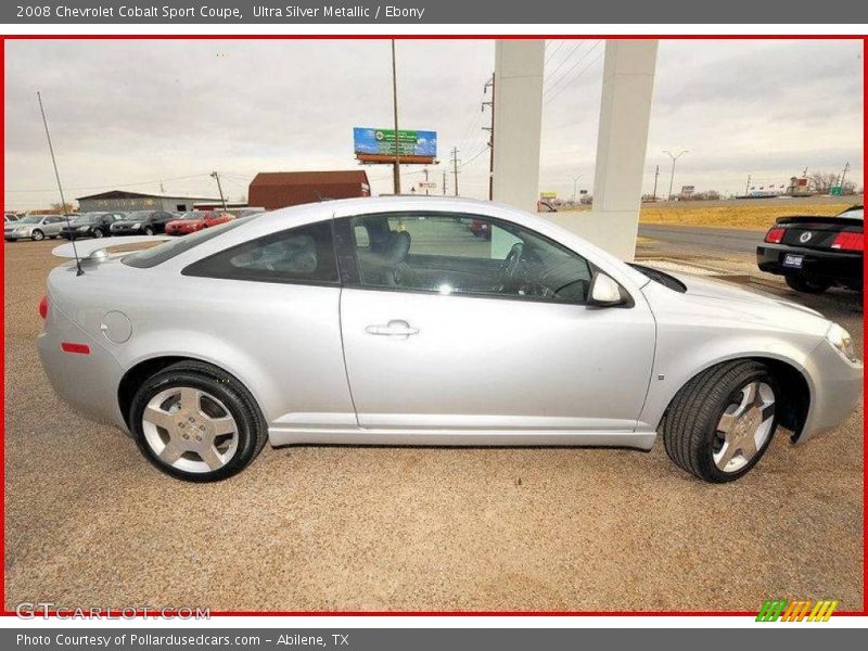 Ultra Silver Metallic / Ebony 2008 Chevrolet Cobalt Sport Coupe