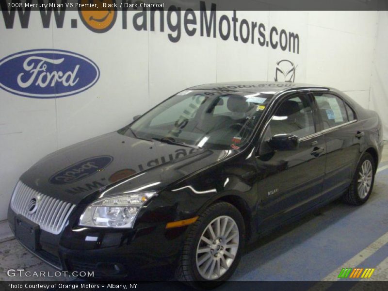 Black / Dark Charcoal 2008 Mercury Milan V6 Premier