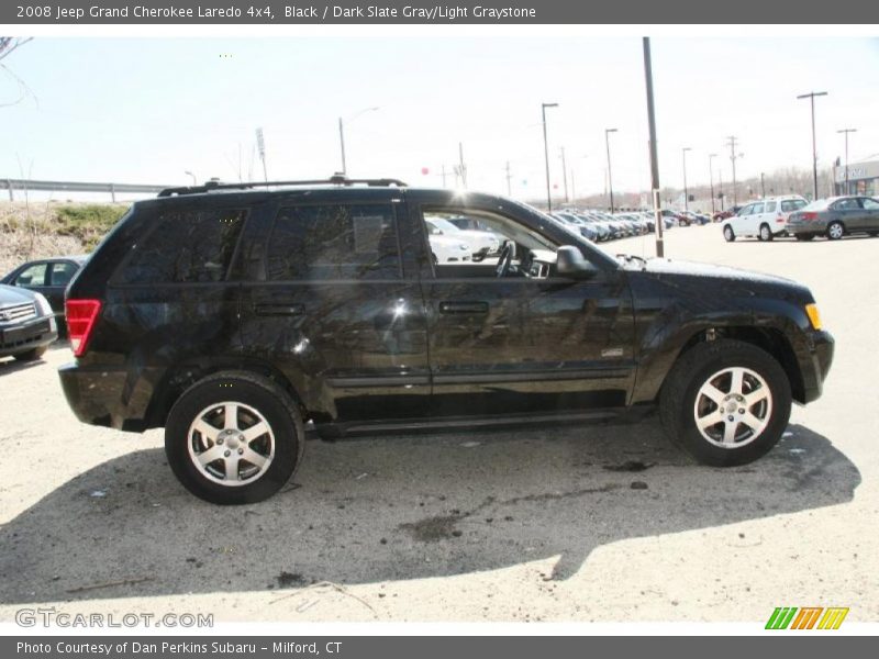 Black / Dark Slate Gray/Light Graystone 2008 Jeep Grand Cherokee Laredo 4x4