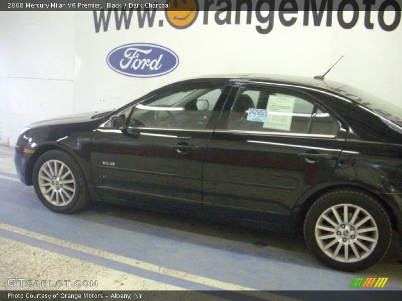 Black / Dark Charcoal 2008 Mercury Milan V6 Premier