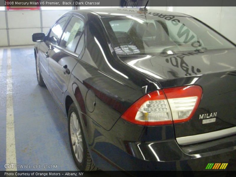 Black / Dark Charcoal 2008 Mercury Milan V6 Premier