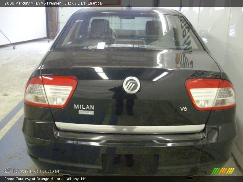Black / Dark Charcoal 2008 Mercury Milan V6 Premier