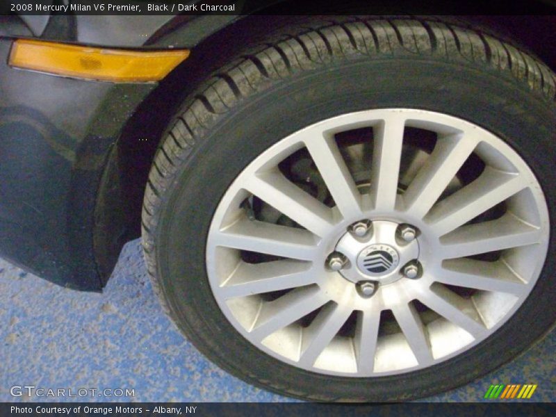 Black / Dark Charcoal 2008 Mercury Milan V6 Premier