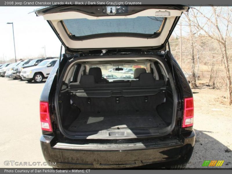 Black / Dark Slate Gray/Light Graystone 2008 Jeep Grand Cherokee Laredo 4x4