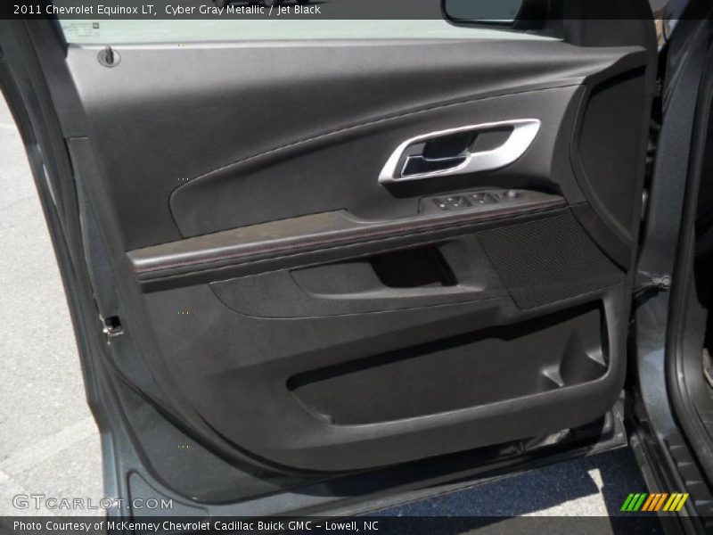 Cyber Gray Metallic / Jet Black 2011 Chevrolet Equinox LT