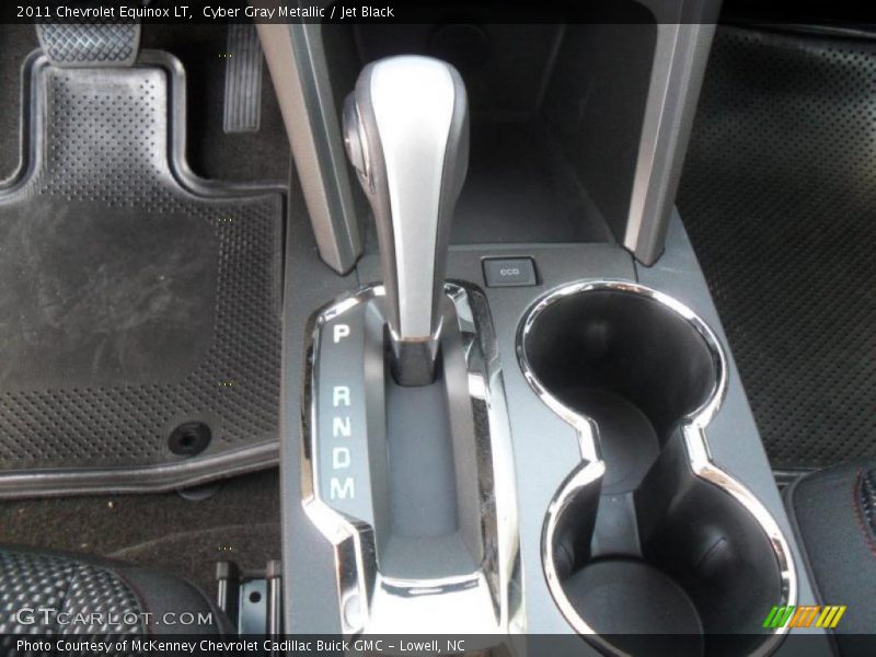 Cyber Gray Metallic / Jet Black 2011 Chevrolet Equinox LT