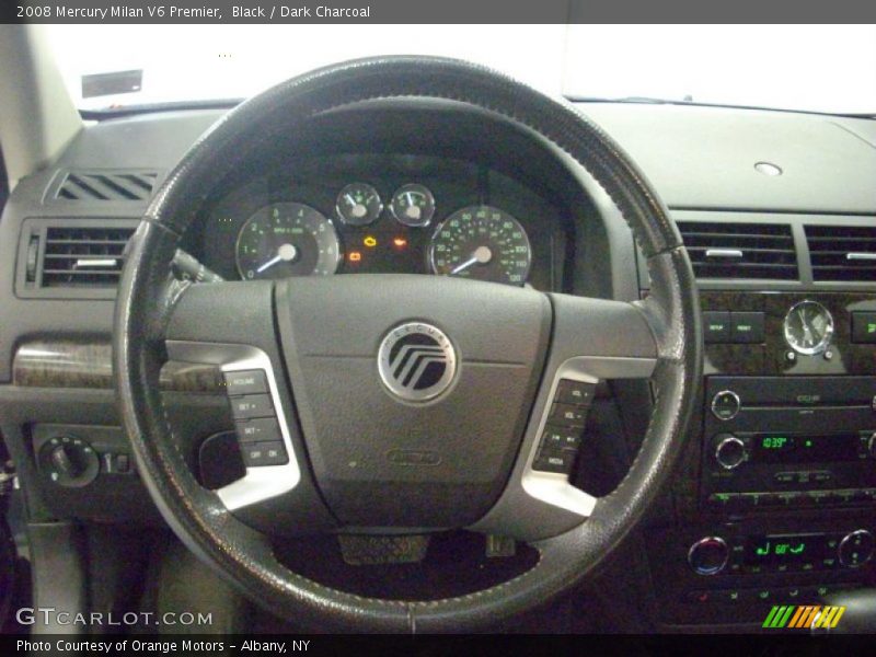 Black / Dark Charcoal 2008 Mercury Milan V6 Premier