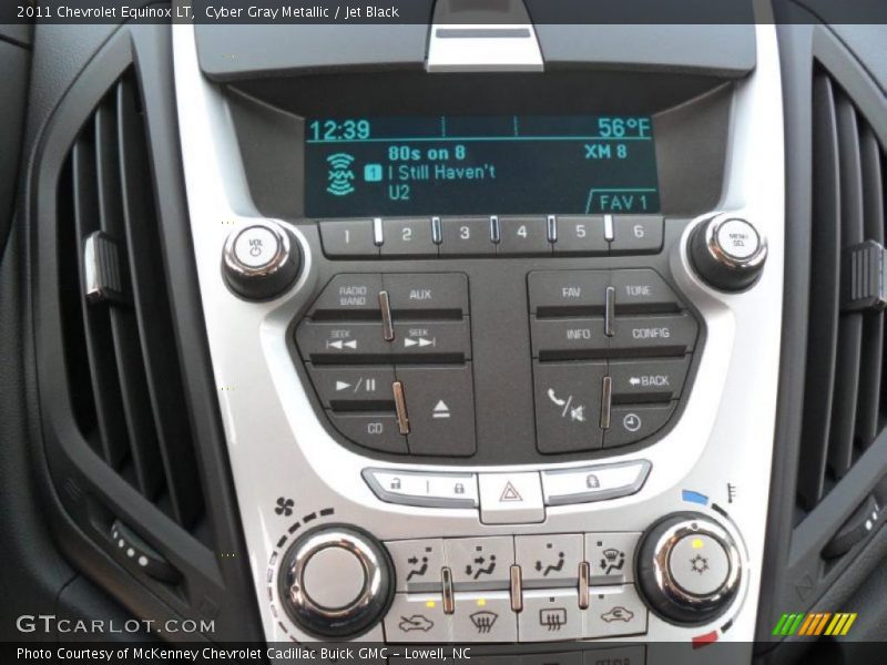 Cyber Gray Metallic / Jet Black 2011 Chevrolet Equinox LT