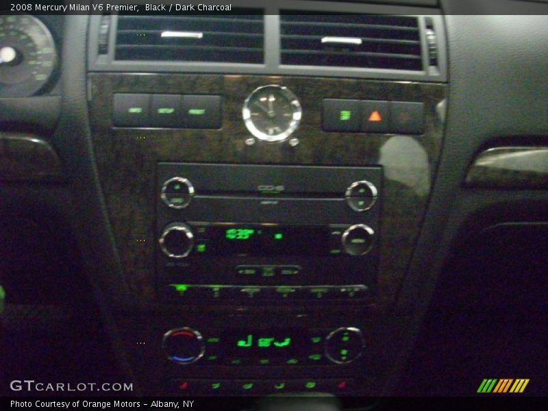 Black / Dark Charcoal 2008 Mercury Milan V6 Premier