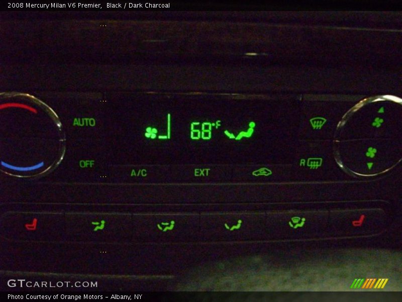 Black / Dark Charcoal 2008 Mercury Milan V6 Premier