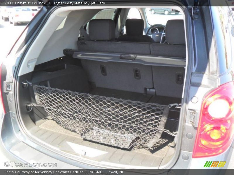 Cyber Gray Metallic / Jet Black 2011 Chevrolet Equinox LT