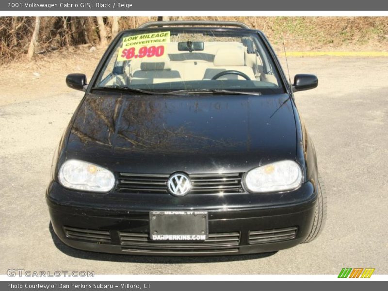Black / Beige 2001 Volkswagen Cabrio GLS