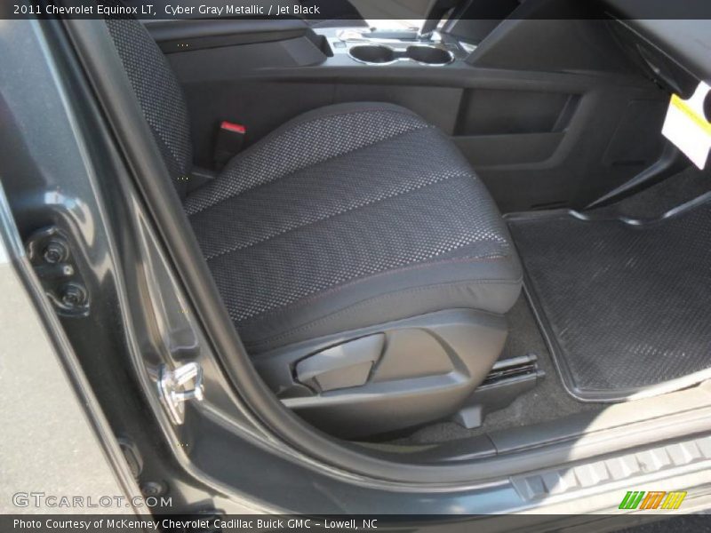 Cyber Gray Metallic / Jet Black 2011 Chevrolet Equinox LT