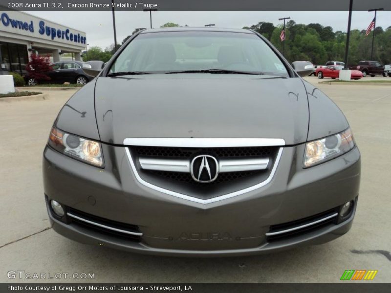 Carbon Bronze Metallic / Taupe 2008 Acura TL 3.2