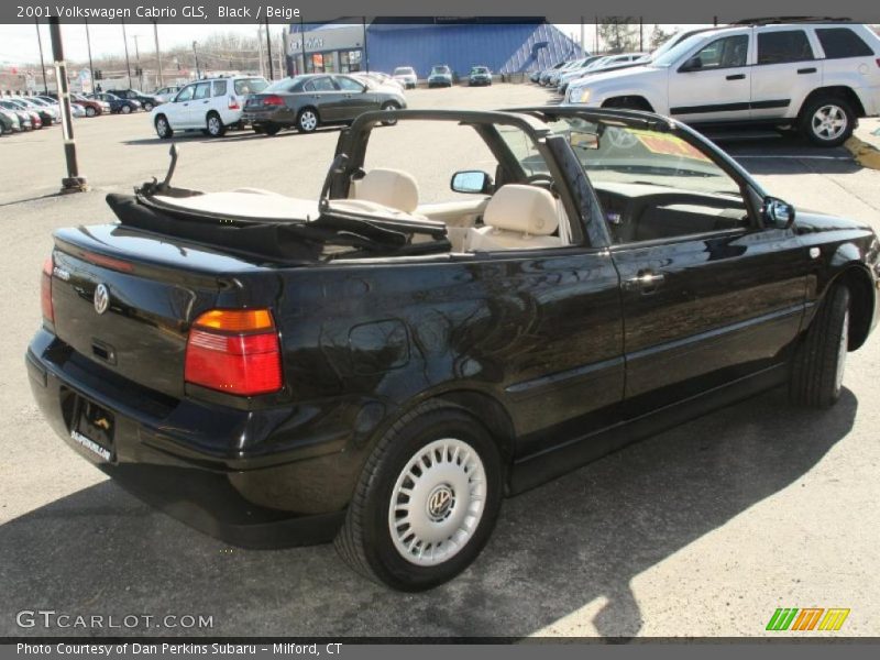 Black / Beige 2001 Volkswagen Cabrio GLS