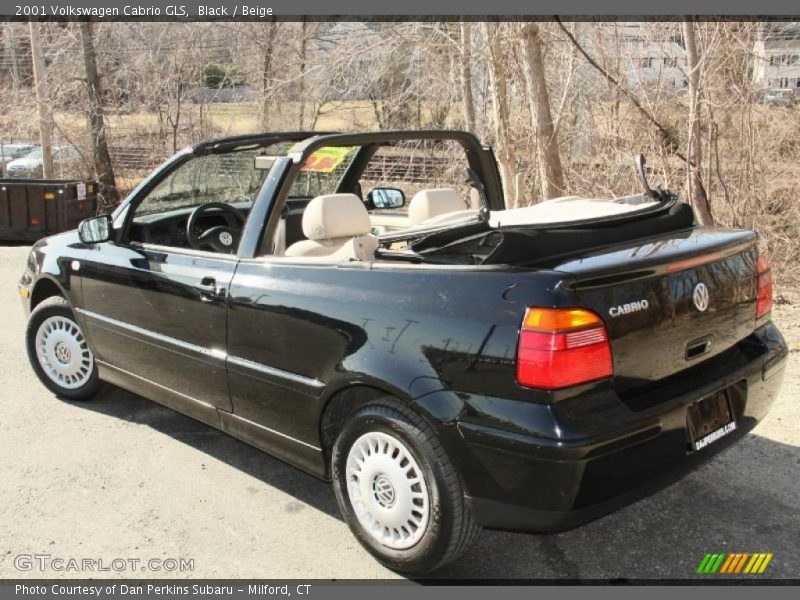 Black / Beige 2001 Volkswagen Cabrio GLS
