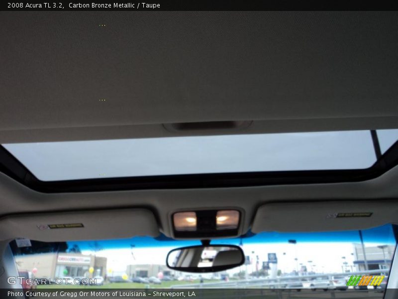 Carbon Bronze Metallic / Taupe 2008 Acura TL 3.2