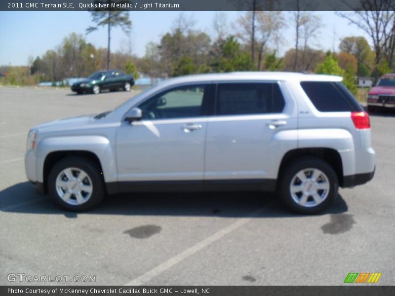 Quicksilver Metallic / Light Titanium 2011 GMC Terrain SLE