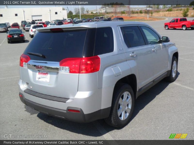 Quicksilver Metallic / Light Titanium 2011 GMC Terrain SLE