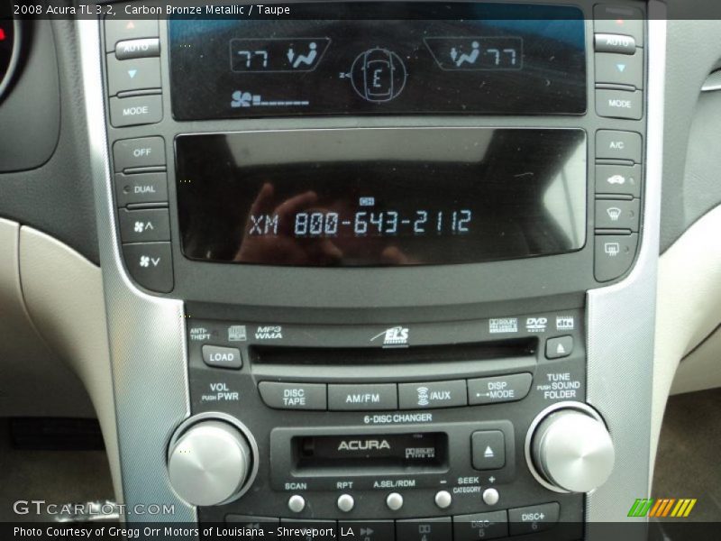 Controls of 2008 TL 3.2