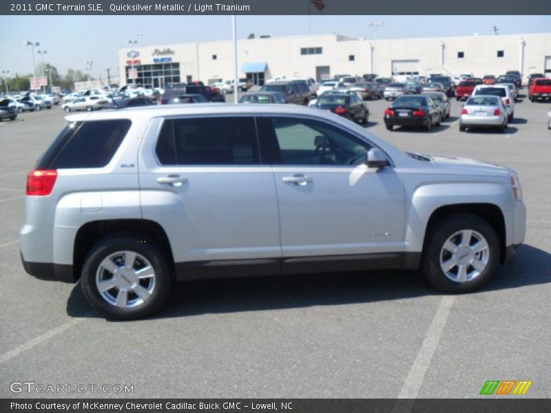 Quicksilver Metallic / Light Titanium 2011 GMC Terrain SLE