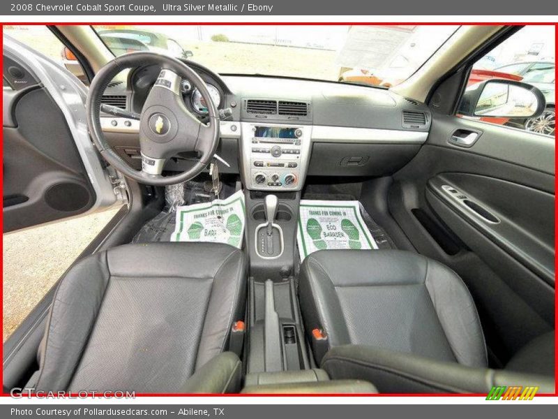 Ultra Silver Metallic / Ebony 2008 Chevrolet Cobalt Sport Coupe