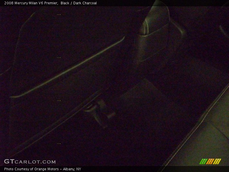 Black / Dark Charcoal 2008 Mercury Milan V6 Premier