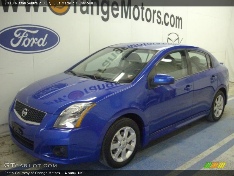 Blue Metallic / Charcoal 2010 Nissan Sentra 2.0 SR