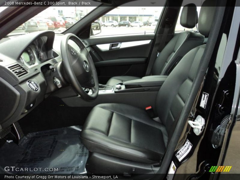  2008 C 300 Sport Black Interior