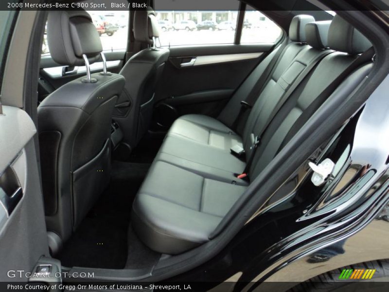  2008 C 300 Sport Black Interior