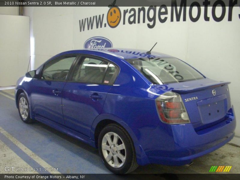 Blue Metallic / Charcoal 2010 Nissan Sentra 2.0 SR